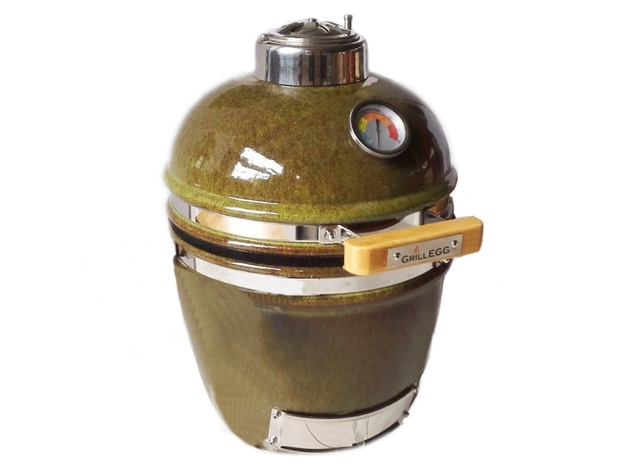 Keramikgrill KAMADO Holzkohle DELUXE - 28cm Rost - zum Einbauen