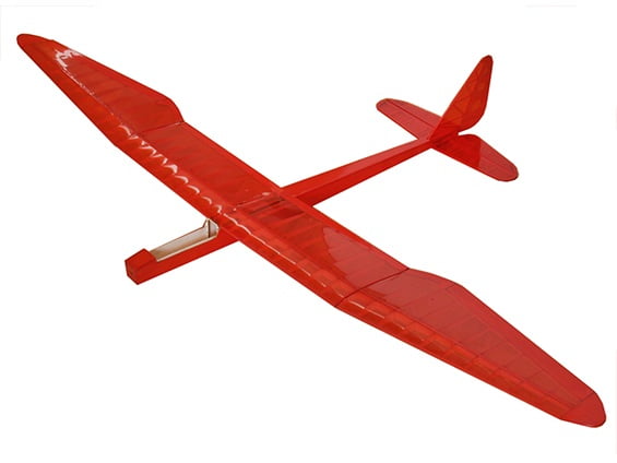 Real-Kit - Motorsegler Sunbird, Spw 1600mm - KIT-Bausatz aus Balsaholz – Bild 4