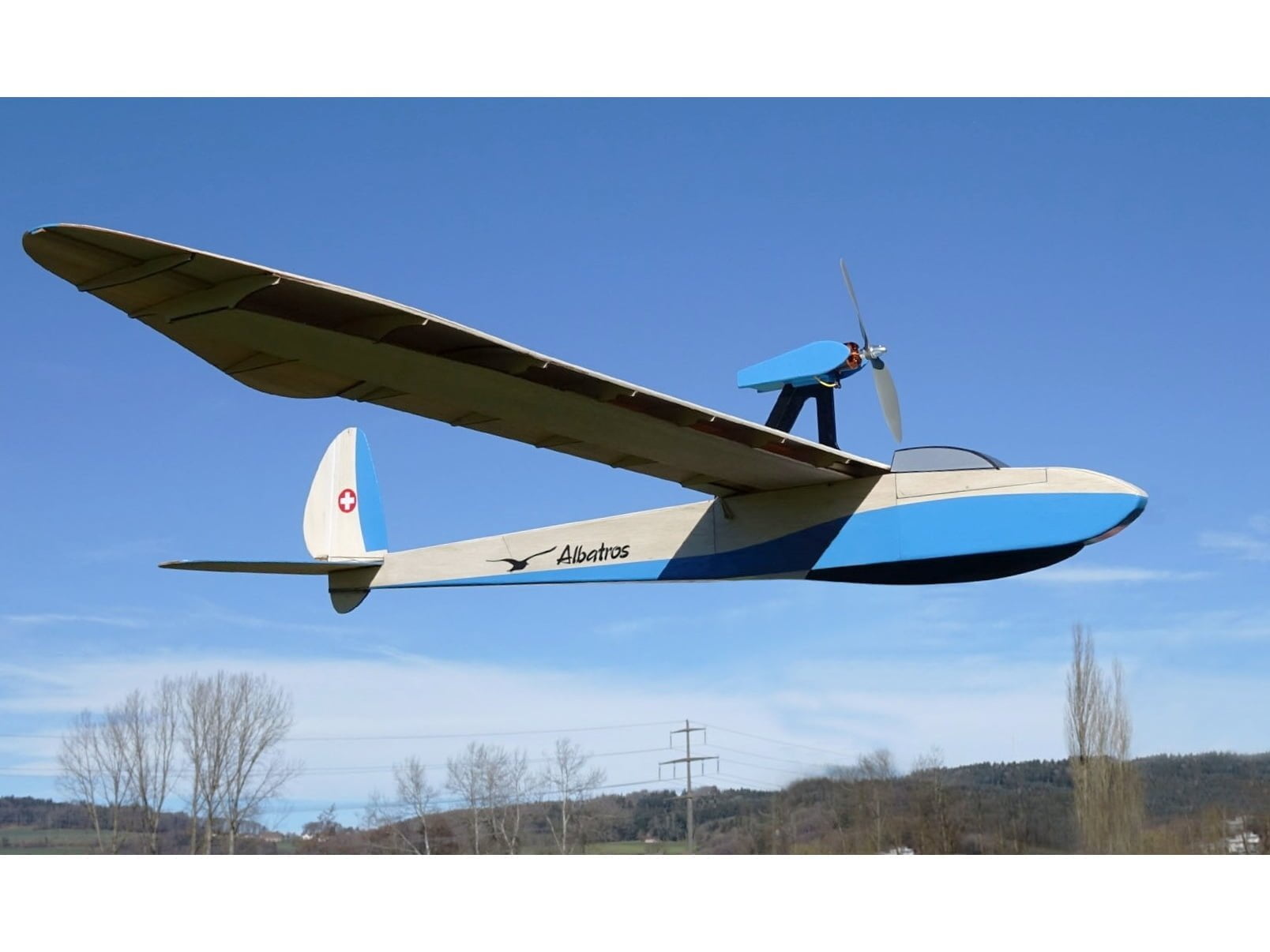 Aerobel Albatros, Spw 2000mm - KIT-Bausatz – Bild 4