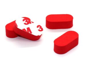 3M Klebepads / Dämpfer / Landepads 30x10mm - im 4er-Set