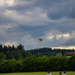 Der erste Schleppflulg von diesem Tag, dargeboten von Silas