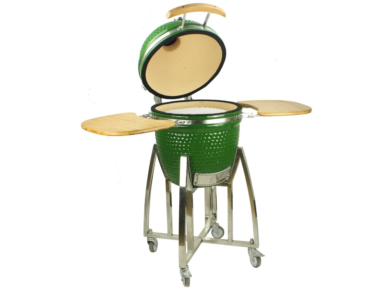 Keramikgrill KAMADO Holzkohle, 38cm Rost – Bild 2