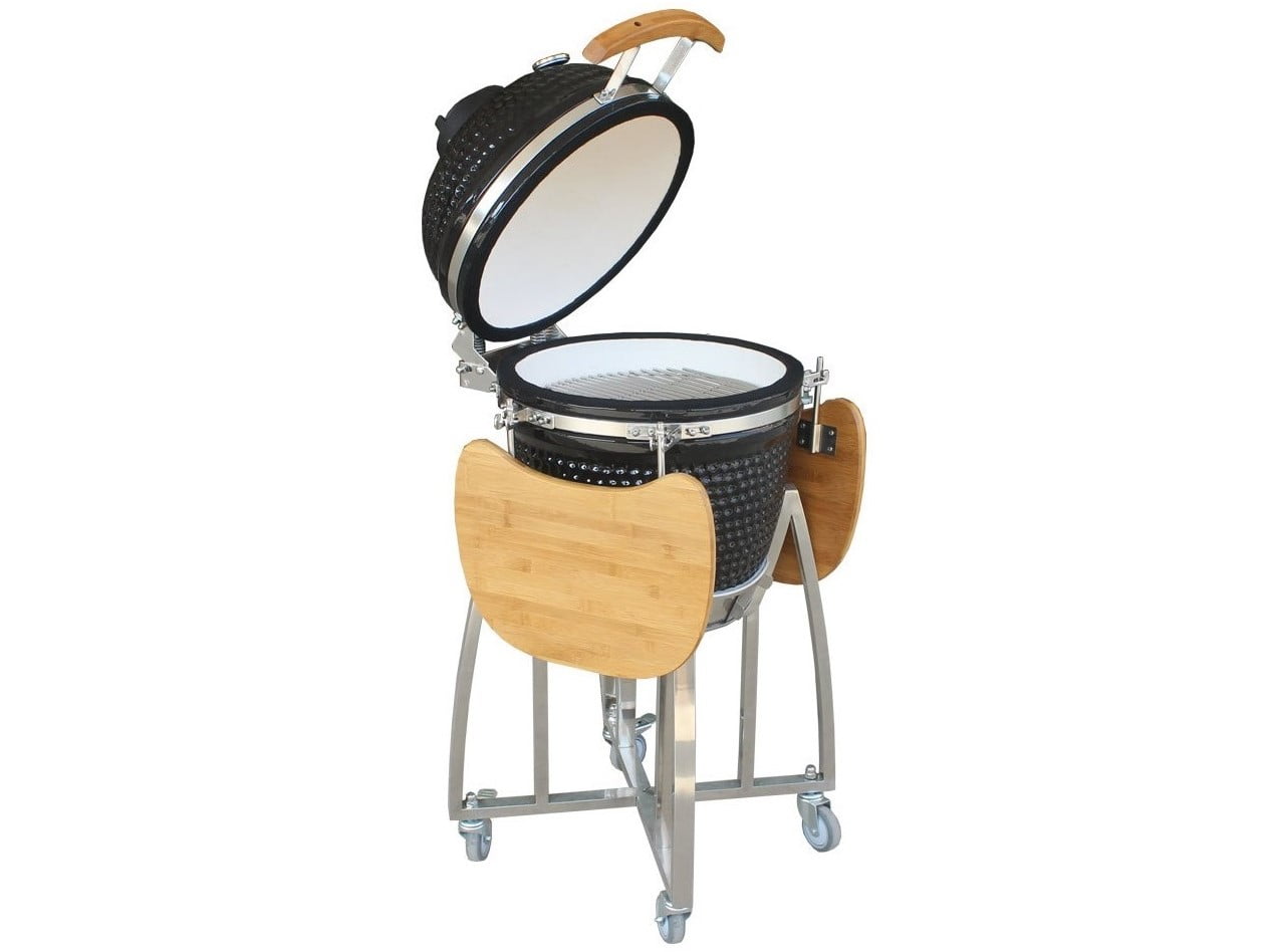 Keramikgrill KAMADO Holzkohle, 38cm Rost – Bild 2