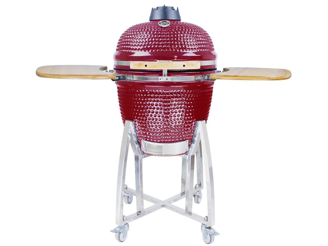 Keramikgrill KAMADO Holzkohle, 46cm Rost – Bild 2