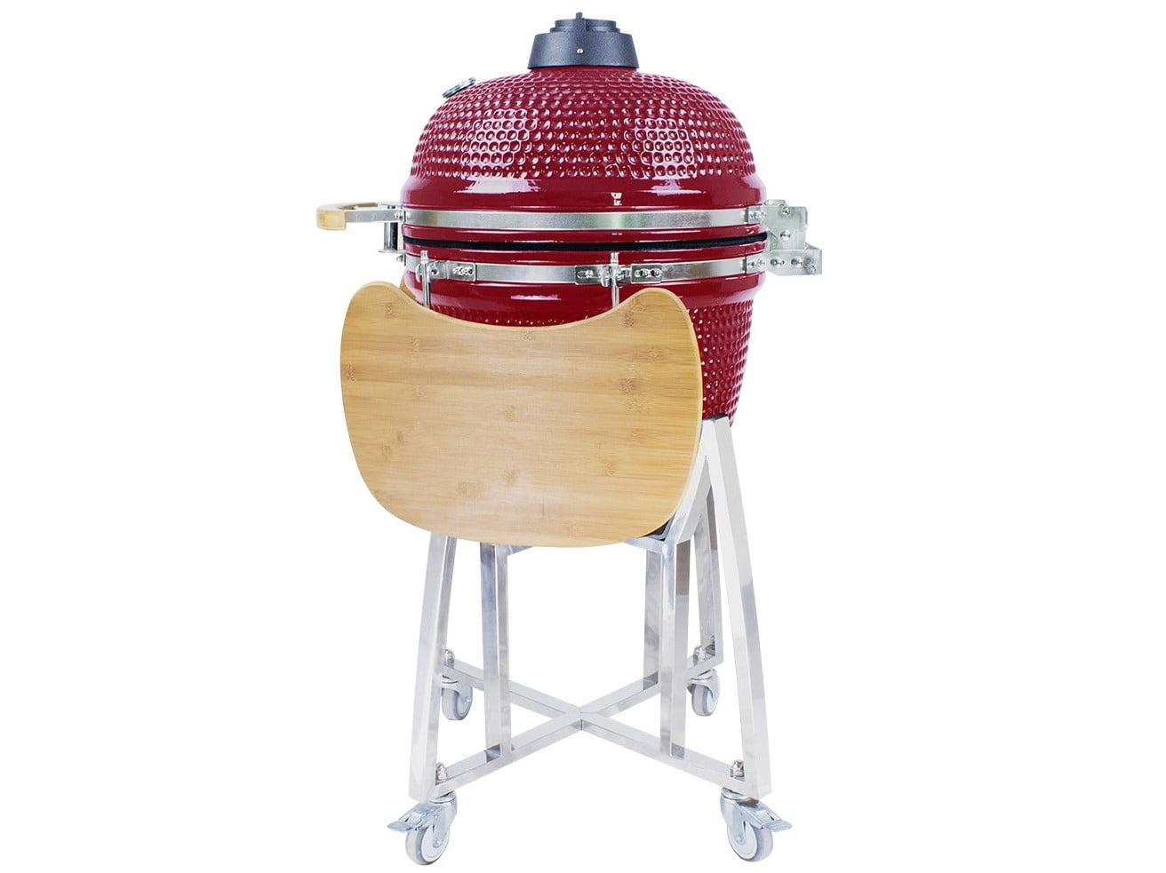 Keramikgrill KAMADO Holzkohle, 46cm Rost – Bild 3