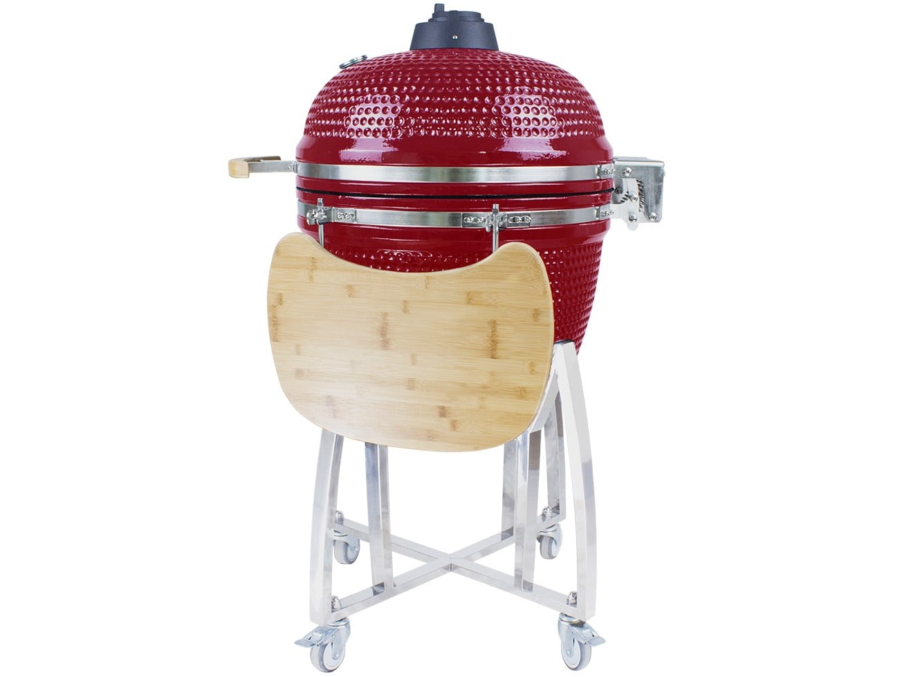 Keramikgrill KAMADO Holzkohle, 52cm Rost – Bild 3