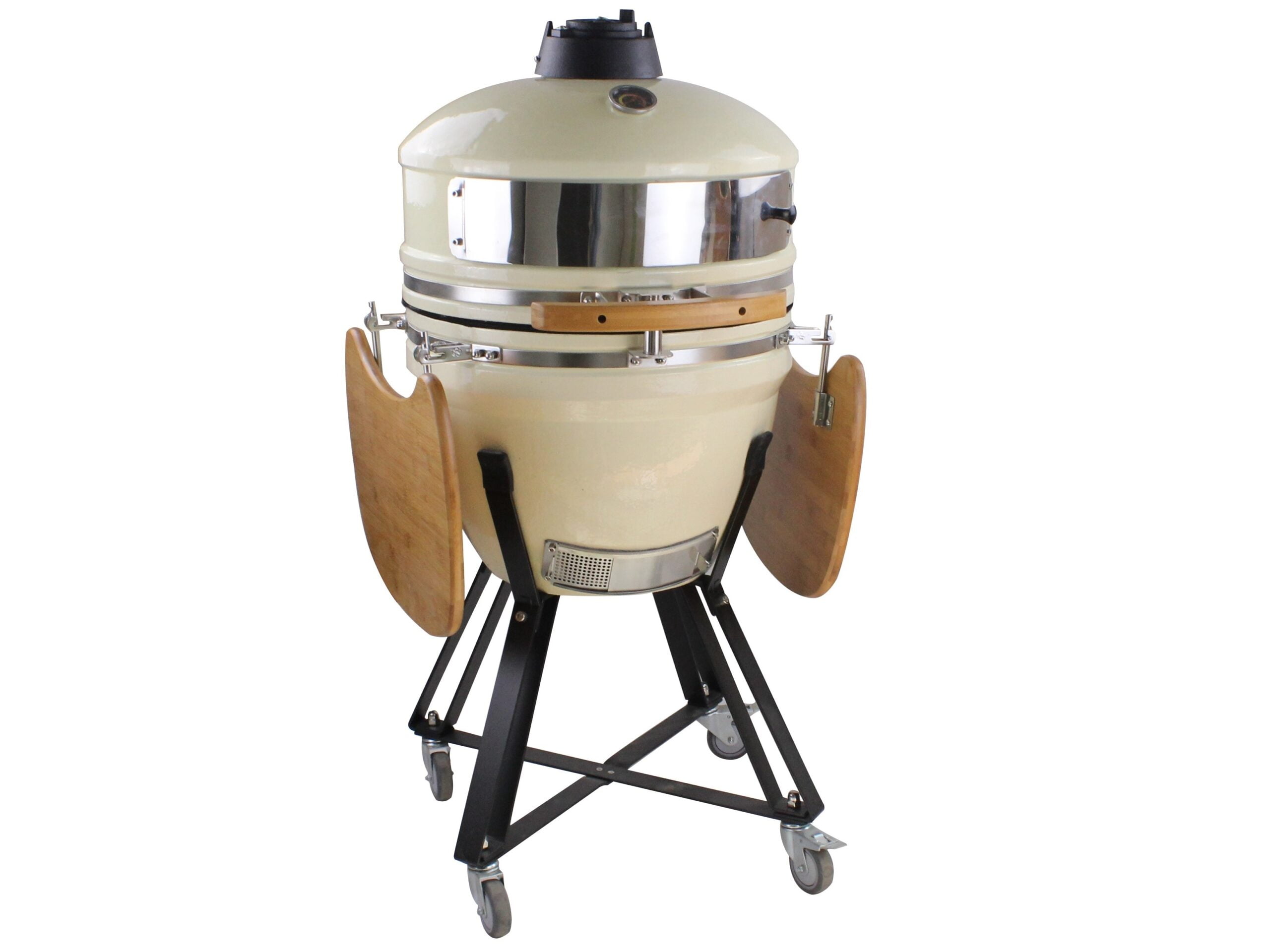 Keramikgrill KAMADO Holzkohle Pizzaofen - 46cm Rost – Bild 3