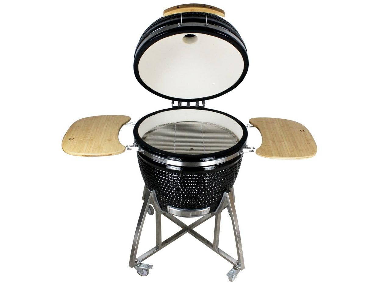 Ausstellungmodell Kamado Keramik-Holzkohlegrill (Keramikgrill) Grillegg, 57cm Rost – Bild 2