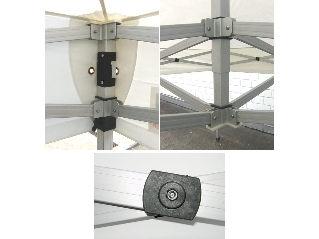 HEBU-Tent Faltzelt DELUXE 3x4.5m terra – Bild 2