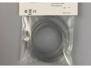 Stahldrahtlitze / Stahlseil, 1mm nylonbeschichtet für Anlenkungen - 2x5 Meter