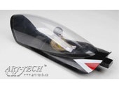 Kabinenhaube zu Sbach 342 rot/weiss von Art-Tech