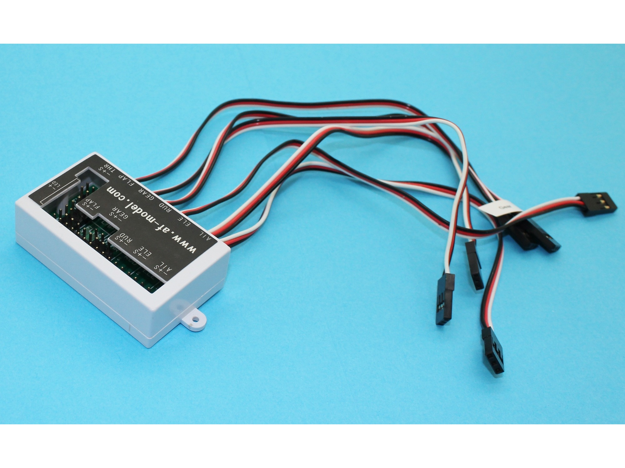 Servo Verteilertbox zu Super Jet - 90mm EDF - Spw 1200mm, AF-Model – Bild 2
