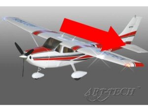 Höhenleitwerk zu Cessna 182, Spw. 1300mm Art-tech