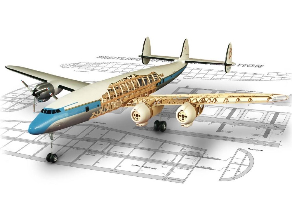 Aerobel Super-Constellation, Spw 2300mm - KIT-Bausatz - Lieferzeit auf Anfrage