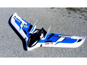 Laser UAV - FPV Nurflügler, Spw 1550mm, mit Flightcontroller,  GPS, A-RTF-Set