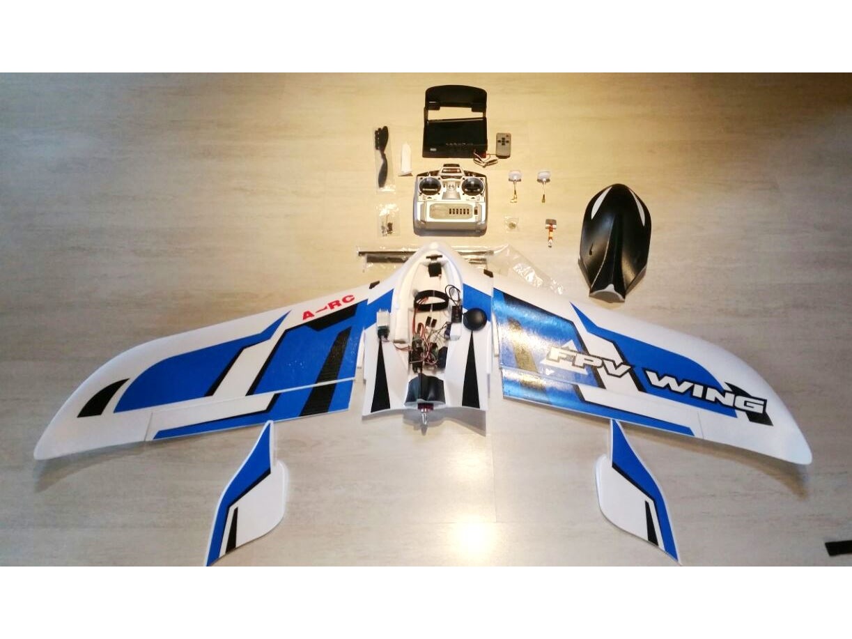 Laser UAV - FPV Nurflügler, Spw 1550mm, mit Flightcontroller, GPS, A-RTF-Set – Bild 4