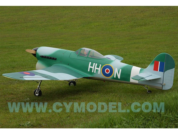 Hawker Typhoon, 35-60ccm, Spw 2150mm, ARF-Set, CYModel – Bild 3