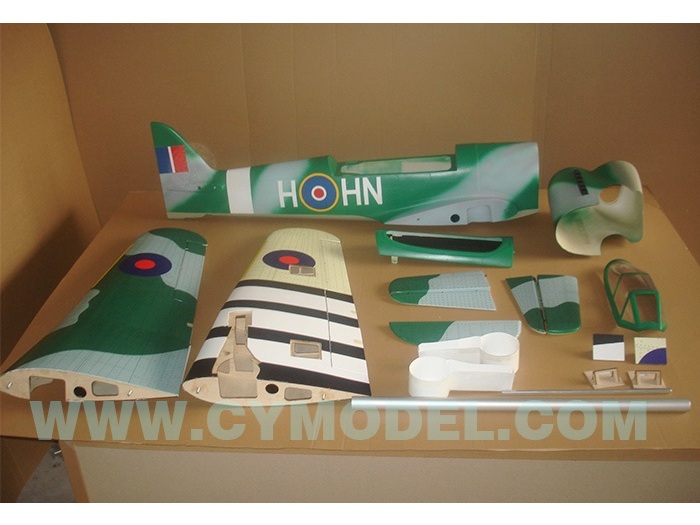 Hawker Typhoon, 35-60ccm, Spw 2150mm, ARF-Set, CYModel – Bild 5