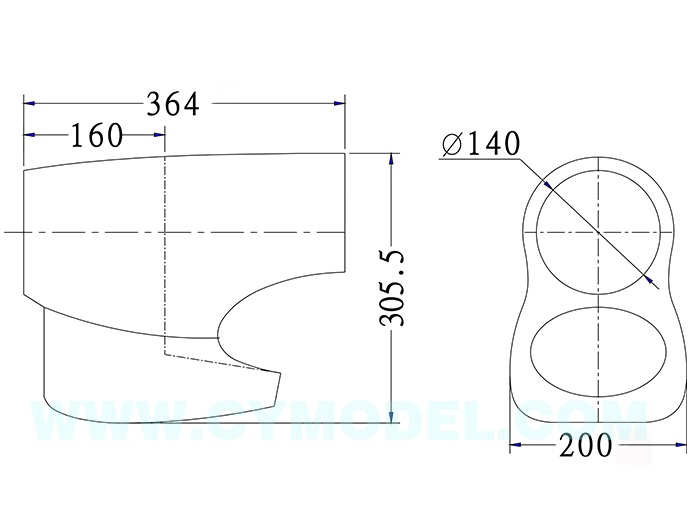 Hawker Typhoon, 35-60ccm, Spw 2150mm, ARF-Set, CYModel – Bild 6