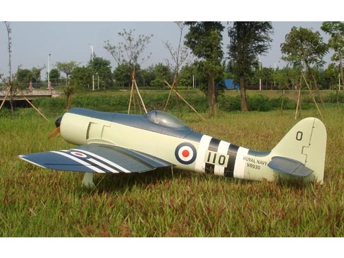 Hawker Sea Fury, 100-150ccm, Spw 2420mm, ARF-Modell von CYModel – Bild 2