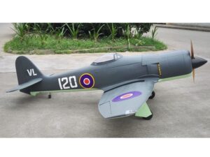 Hawker Sea Fury, 35-60ccm, Spw 2110mm, ARF-Modell von CYModel
