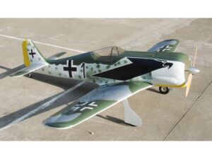 Focke Wulf FW190, 80ccm, Spw 2400mm, ARF-Modell von CYModel