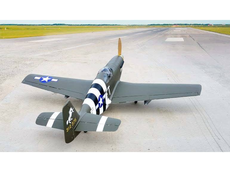 P-51-B Mustang FTE - Bonnie, 60-100ccm, Spw 2445mm, ARF-Set, CYModel – Bild 3