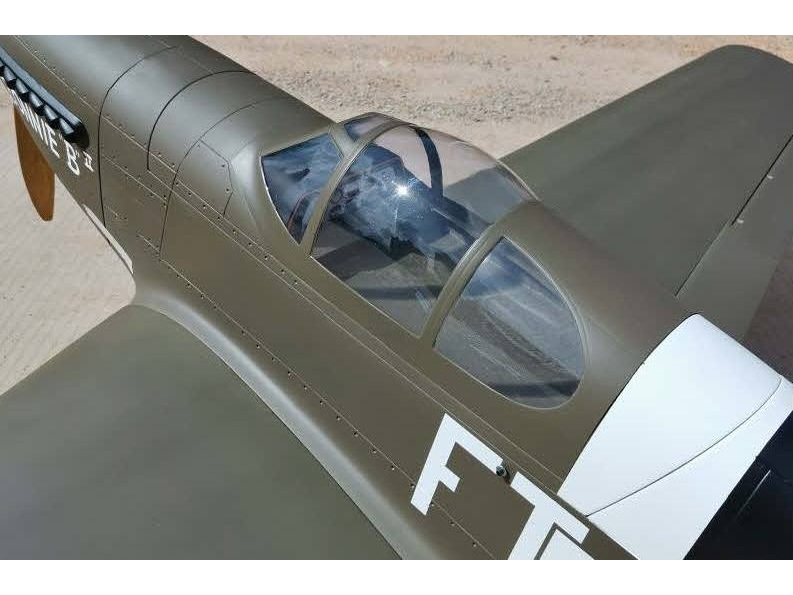 P-51-B Mustang FTE - Bonnie, 60-100ccm, Spw 2445mm, ARF-Set, CYModel – Bild 5
