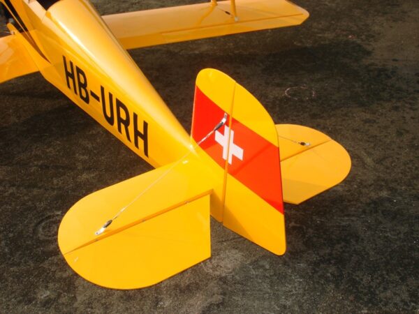 Bücker Jungmann Bü 131, 80ccm, Spw 2500mm, ARF-Modell von CYModels – Bild 4