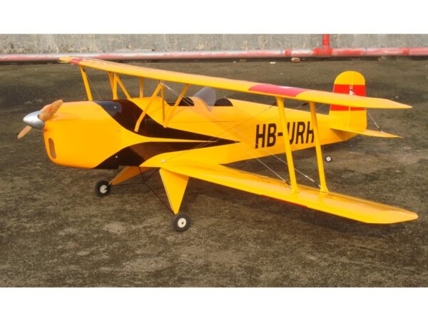 Bücker Jungmann Bü 131, 80ccm, Spw 2500mm, ARF-Modell von CYModels – Bild 3