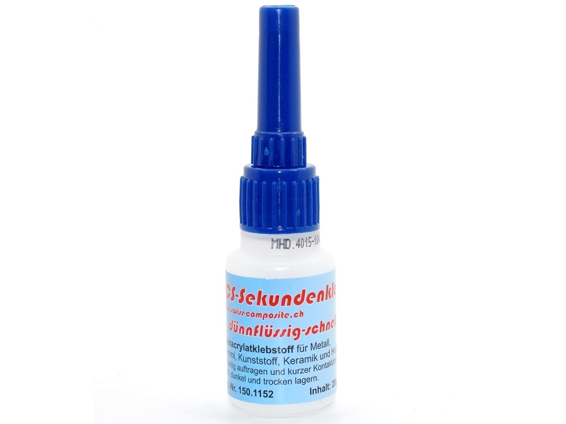 SCS Sekundenkleber dünnflüssig blau 20g