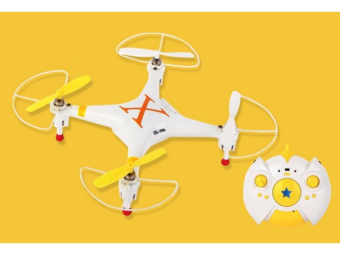 Quadcopter CX-30C in gelb, RTF-Komplett-Set mit Kamera von Cheerson – Bild 2