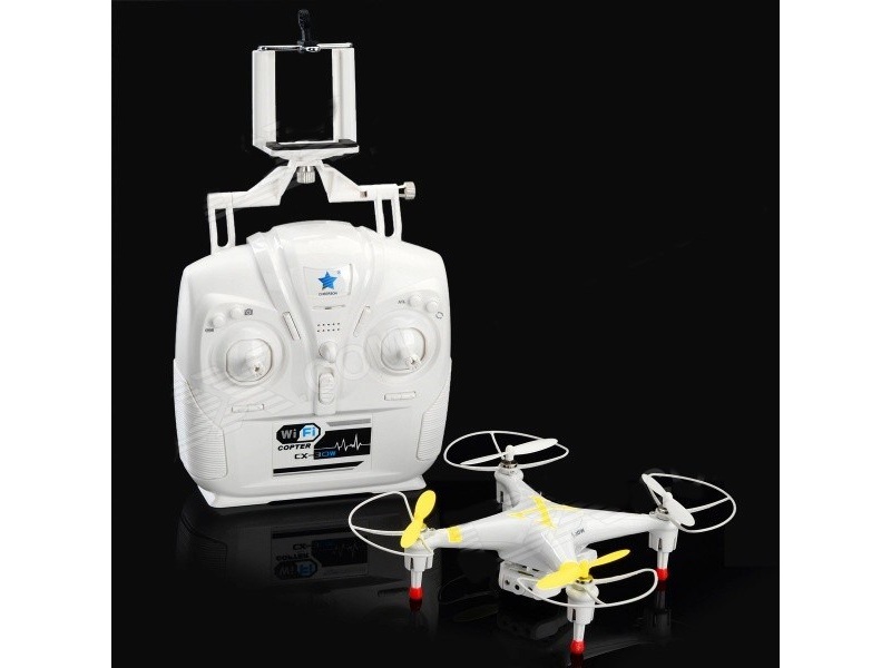 Quadcopter CX-30W-TX - WiFi in blau, RTF-Set mit Kamera von Cheerson – Bild 3