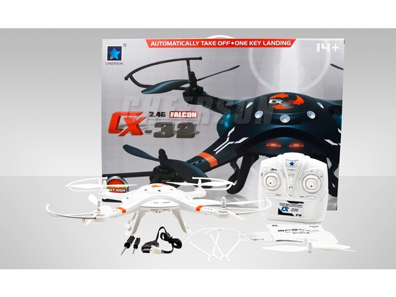 Quadrocopter CX-32C Media - RTF-Komplett-Set mit HD-Kamera von Cheerson – Bild 3