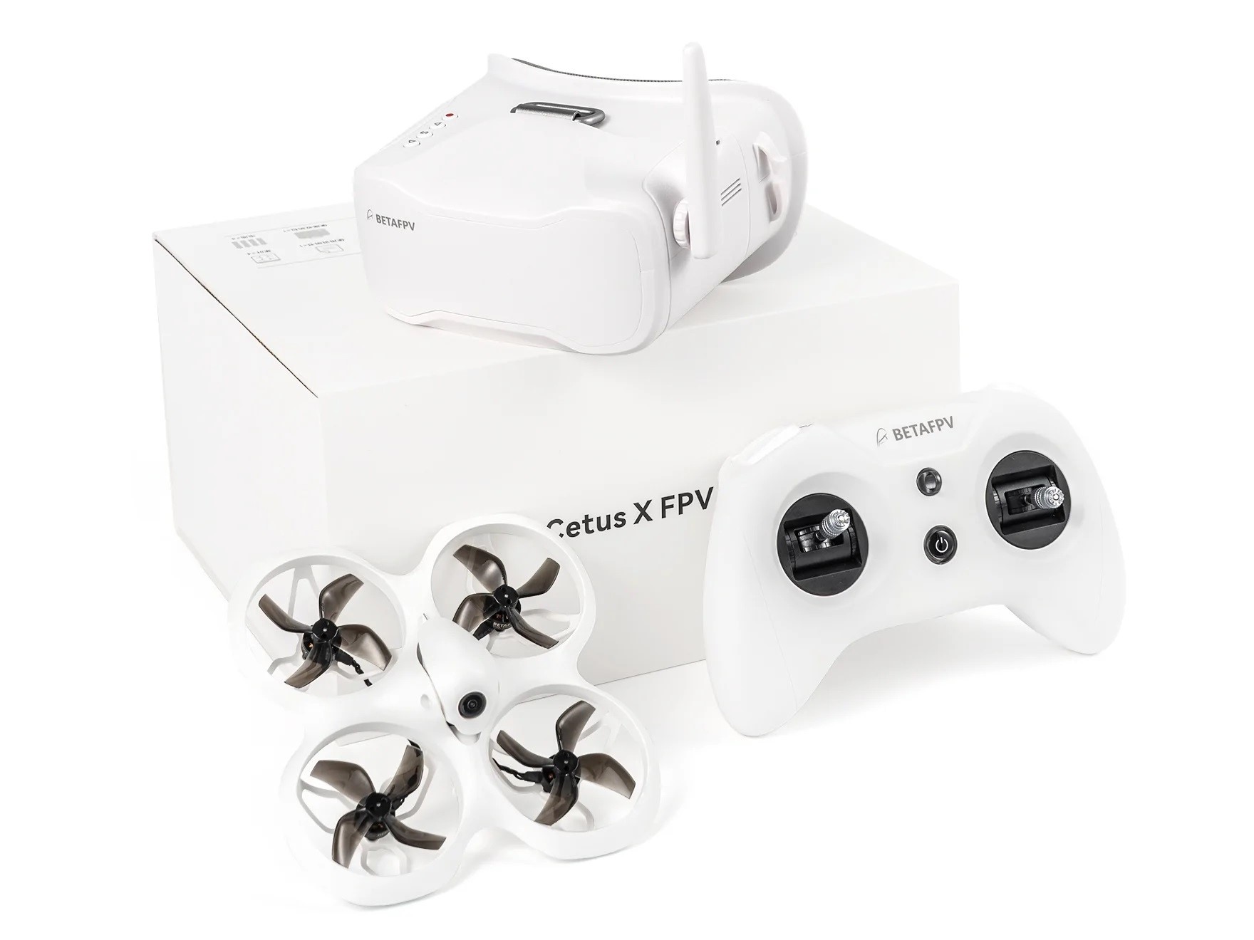 BetaFPV Whoop Racing Cetus X FPV Kit im RTF-Set mit FPV-Brille – Bild 2