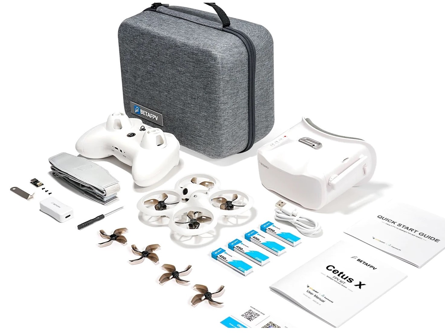 BetaFPV Whoop Racing Cetus X FPV Kit im RTF-Set mit FPV-Brille – Bild 4