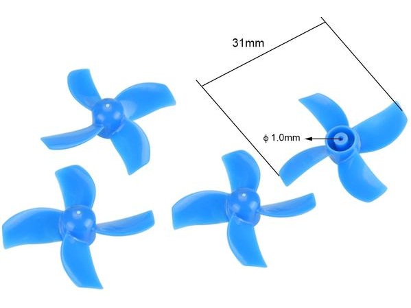 BetaFPV 31mm 4-Blatt Propeller zu Beta65X 2S Tiny Whoop – Bild 2