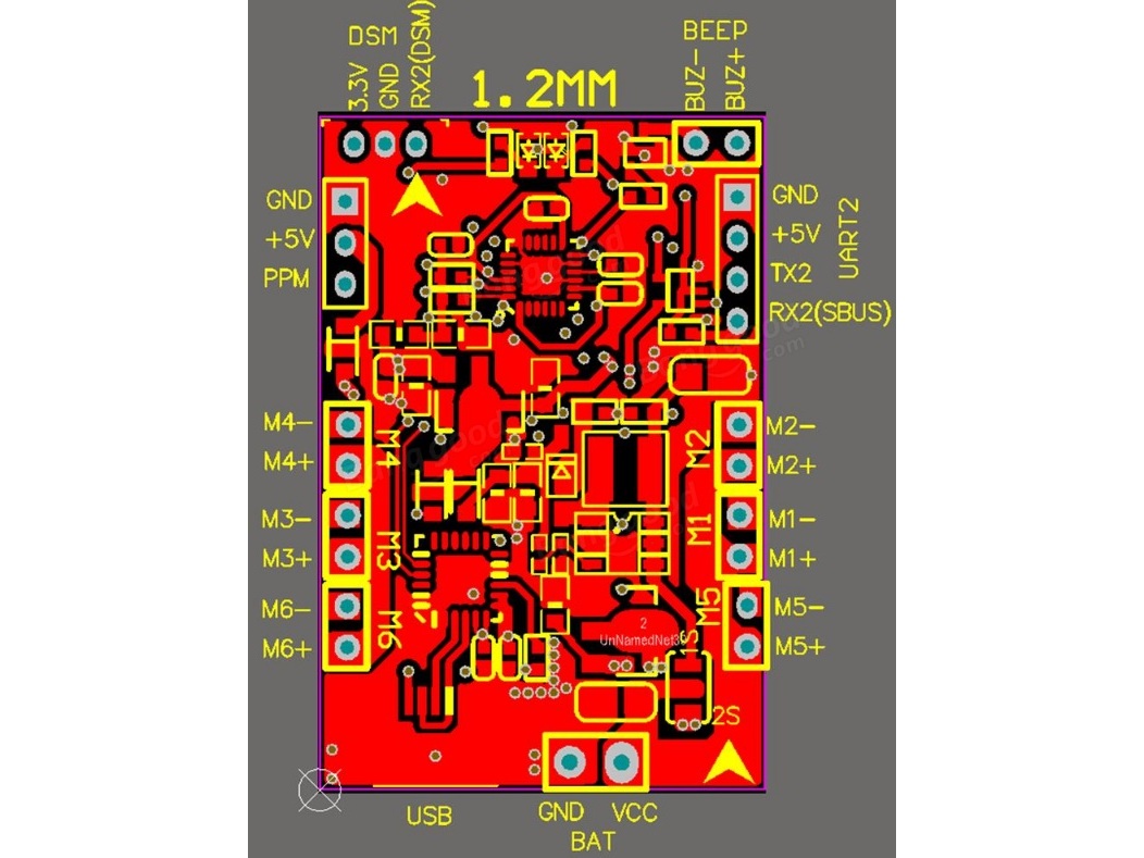 QAV Tiny90 Indoor FPV Quadrocopter - NAZE32 – Bild 3