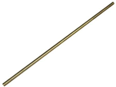 Messing Wellenrohr, 6x7mm, 40cm