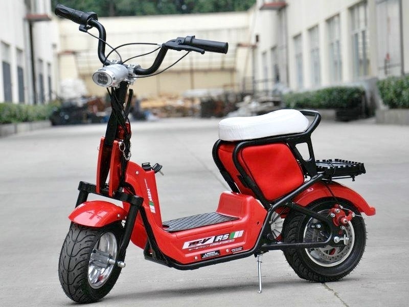 Betriebsbereit: Mini Elektro Bike - RETRO - mit 350 Watt - 24 Volt – Bild 3