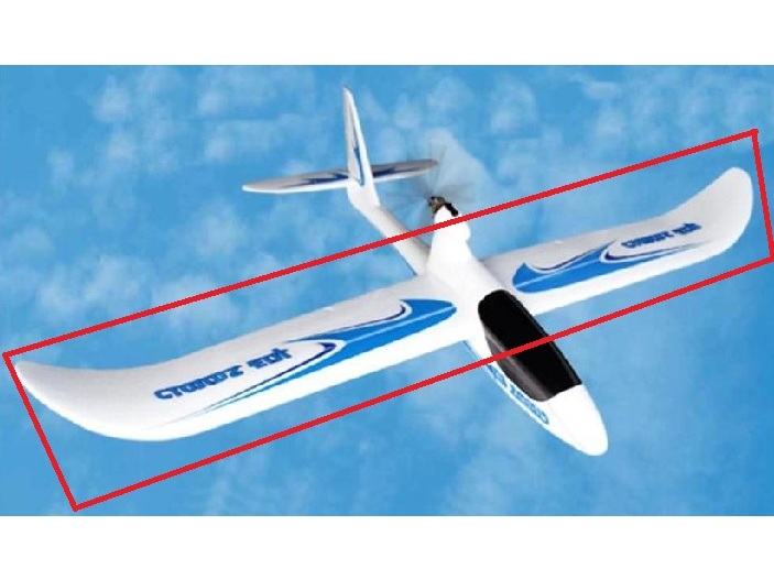 Tragfläche zu Clouds Fly, Spw 1280mm