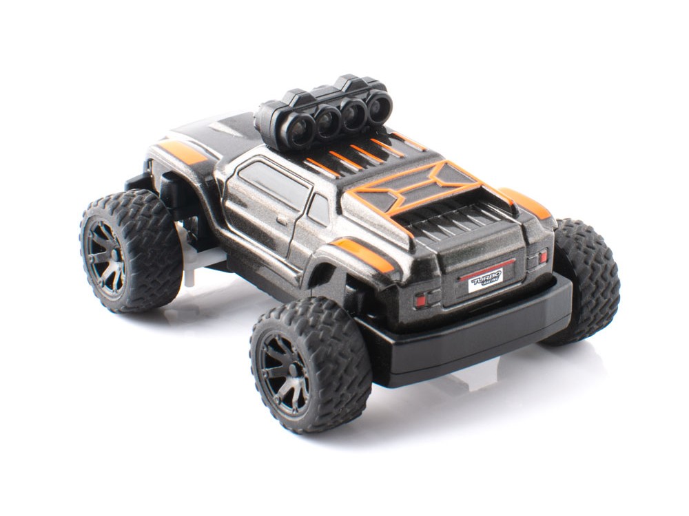 Mini Turbo Racing Baby RC Monster Truck - RTR-Komplett-Set in schwarz - 1:76 – Bild 3