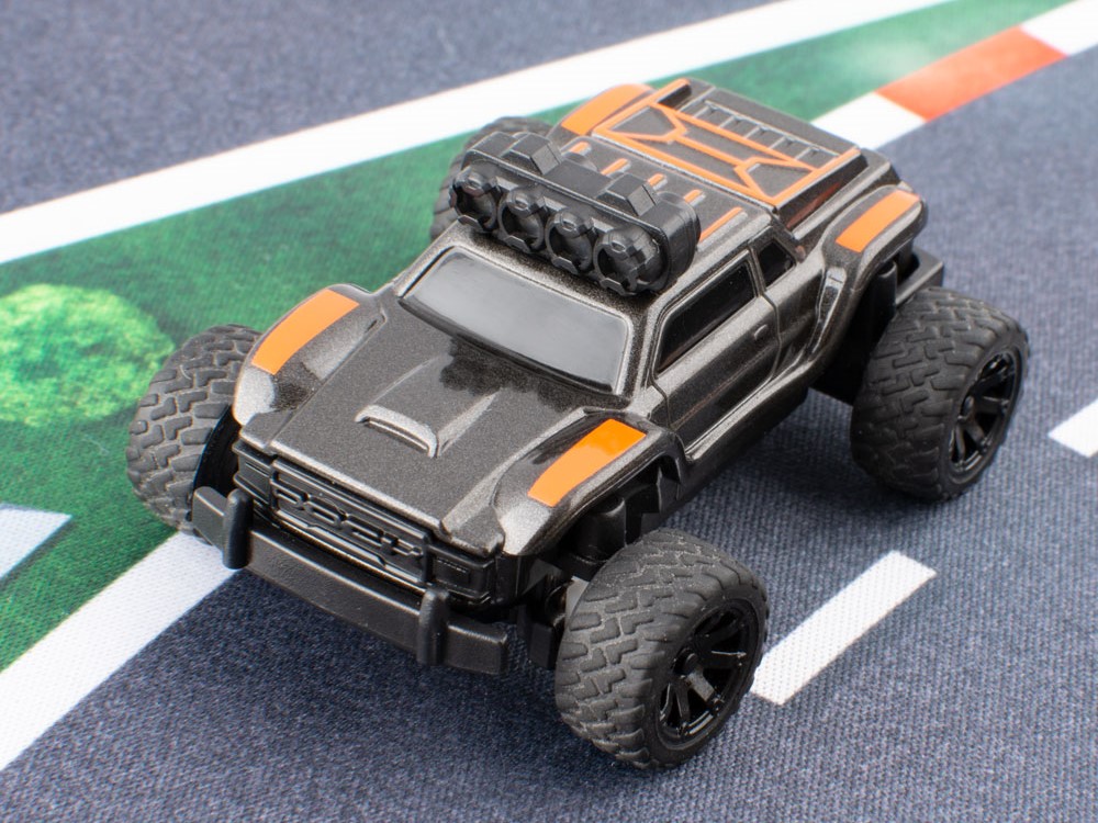 Mini Turbo Racing Baby RC Monster Truck - RTR-Komplett-Set in schwarz - 1:76 – Bild 4