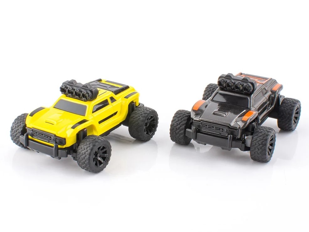 Mini Turbo Racing Baby RC Monster Truck - RTR-Komplett-Set in schwarz - 1:76 – Bild 6