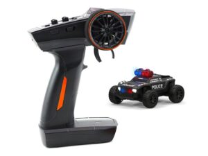 Mini Turbo Racing Police Truck / Polizei - RTR-Komplett-Set - 1:76