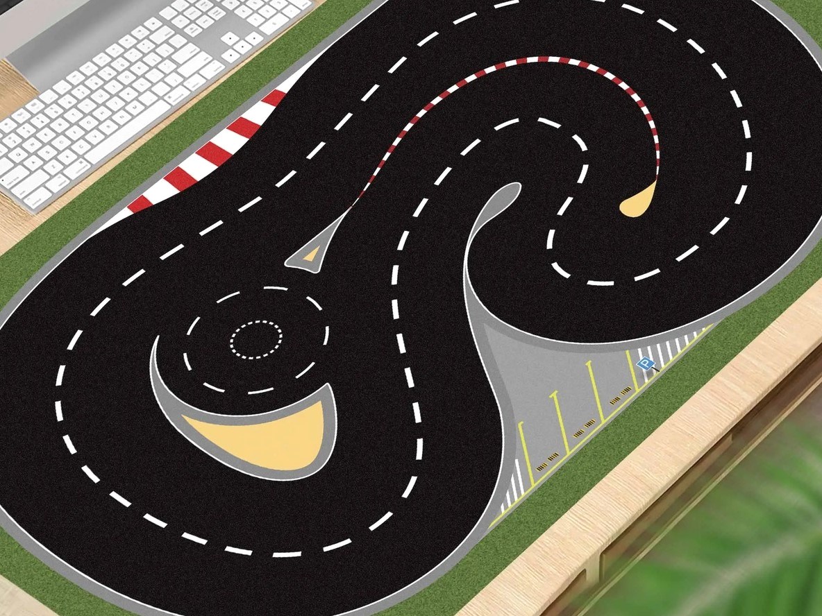 Turbo Racing Track Rennbahn Matte 90x60cm - 1:76 – Bild 2