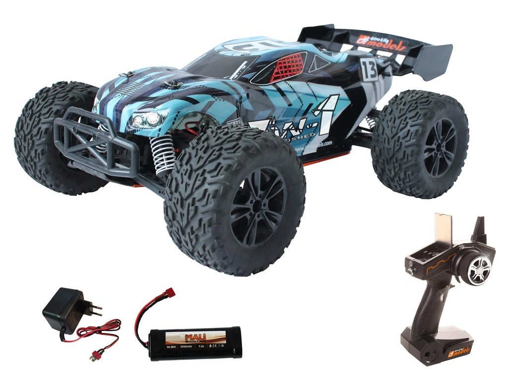 TW-1 BR - Brushed Twister Truggy - 1:10XL - im RTR-Komplett-Set - df-Models