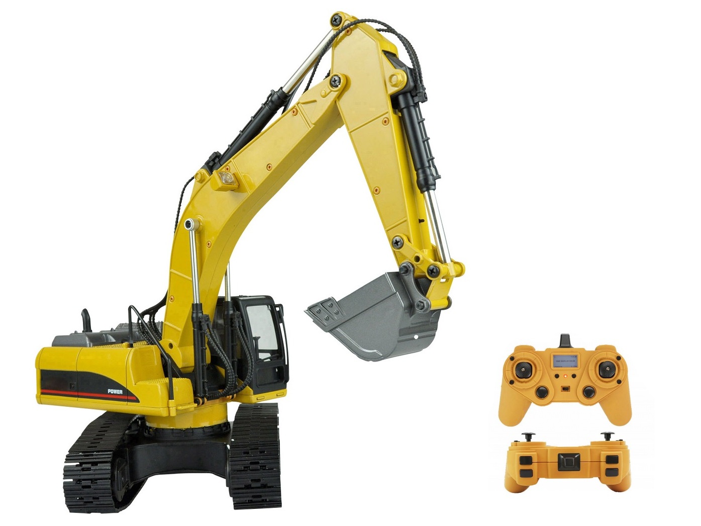 Vollmetall RC Schaufelbagger V4 - RC Bagger Digger 1580 – Bild 2