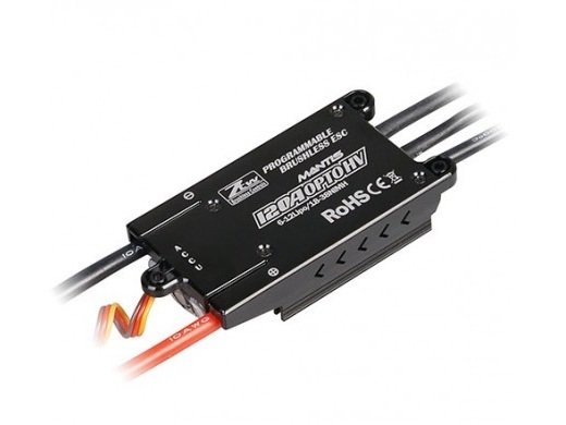 ZTW MANTIS 120A, 6-12S, OPTO, Brushless-Regler für Flächenmodelle – Bild 2