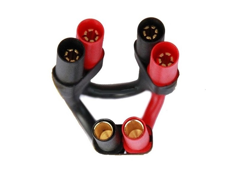 XT150 Seriell-Kabel - DIY 2er Set Y-Weiche für 2 Akkus – Bild 2
